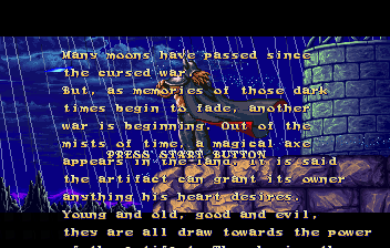 Golden Axe The Duel screenshot 3 for Sega Saturn